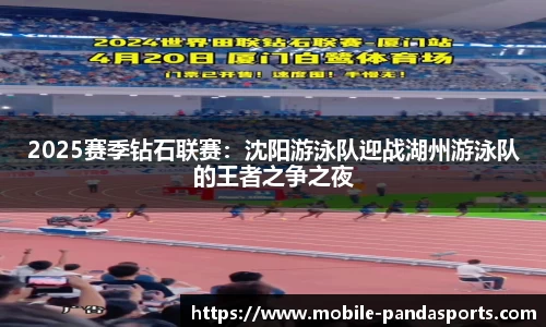 2025赛季钻石联赛：沈阳游泳队迎战湖州游泳队的王者之争之夜